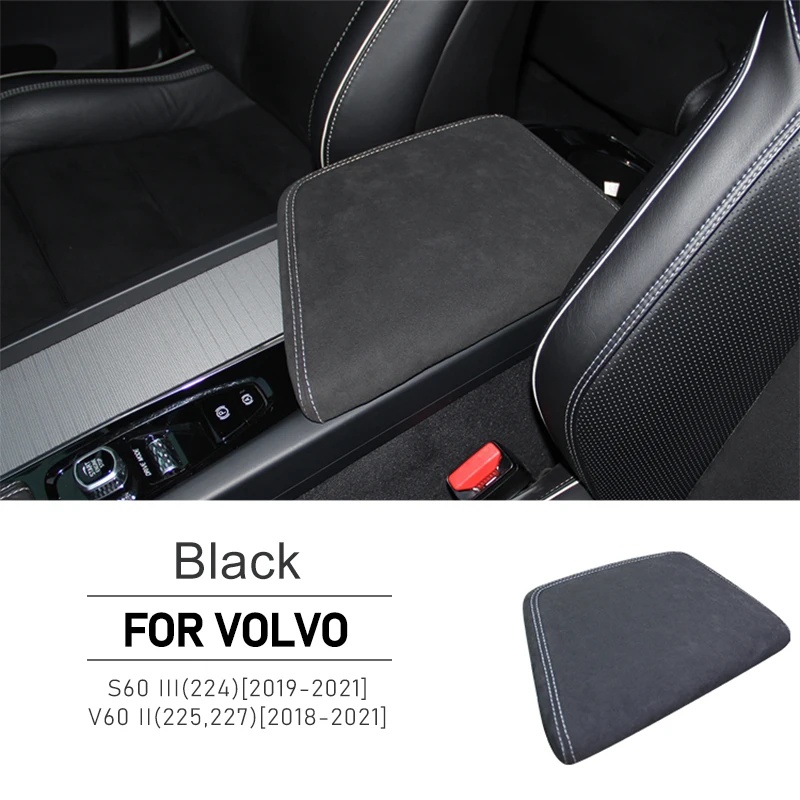 Alcantara Car Armrest Pad Center Storage Box Mats Protector Cushion Cover  for Volvo XC60 S60 V60 S90 V90 XC90 Auto Accessories - AliExpress