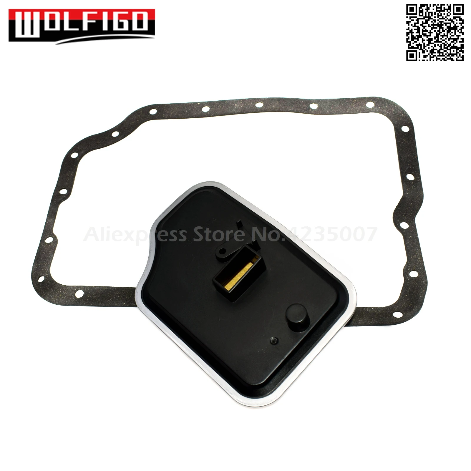 WOLFIGO New 1 / 2PCS 4F27E FN4A-EL Transmission Filter Gasket For Focus Protege Mazda 2 3 5 6 XS4Z-7A098-AB,FN01-21-500 New