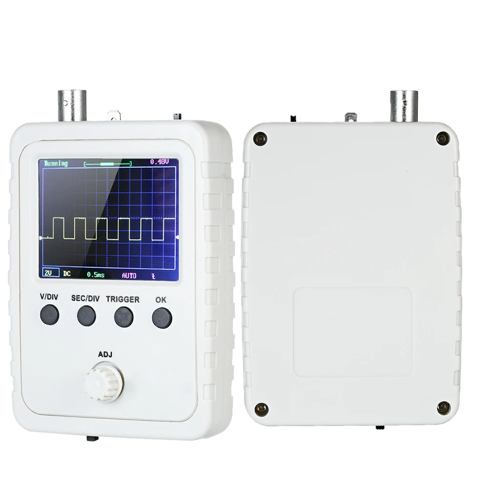 2," DSO150 цифровой осциллограф с защитной коробкой корпус крышка TFT зонд Allicator чип для Arduino осциллограф DIY Kit