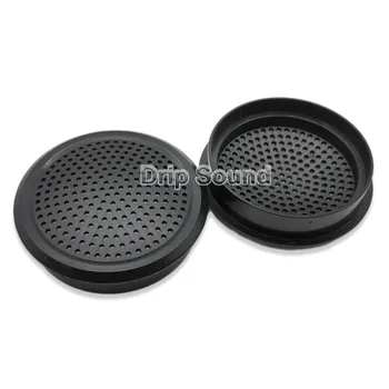 

For 1.5" inch Tweeter Speaker Grill Cover Car Audio Decorative Circle Plastic Mesh Grille Protection #Black