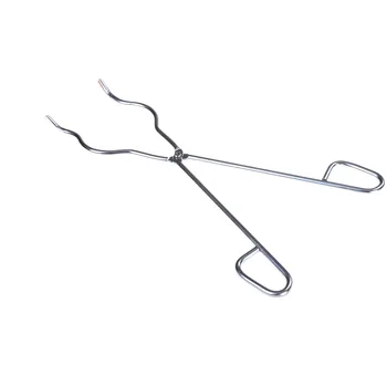 

Stainless Plier Lab Melting Metal Tool For Chemical Instrument Lab Practical 20cm Crucible Tongs Melting Dish Holder