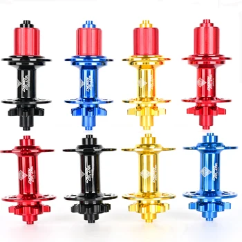 

Taiwan CHOSEN bike hub front 2 rear 4 bearing 28/32 hole six nail disc brake 120 ring hub mountain bike accessory 8 9 10 11speed