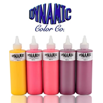 

Dynamic Tattoo Ink Set 8oz Bottle - 9 Colors Tattoo Pigment Kit For Lining And Shading
