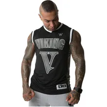 Мужской жилет летние новые тренажерные залы фитнес сетчатые майки штаны для пробежек без рукавов быстросохнущая дышащая повседневная мужская майка Одежда