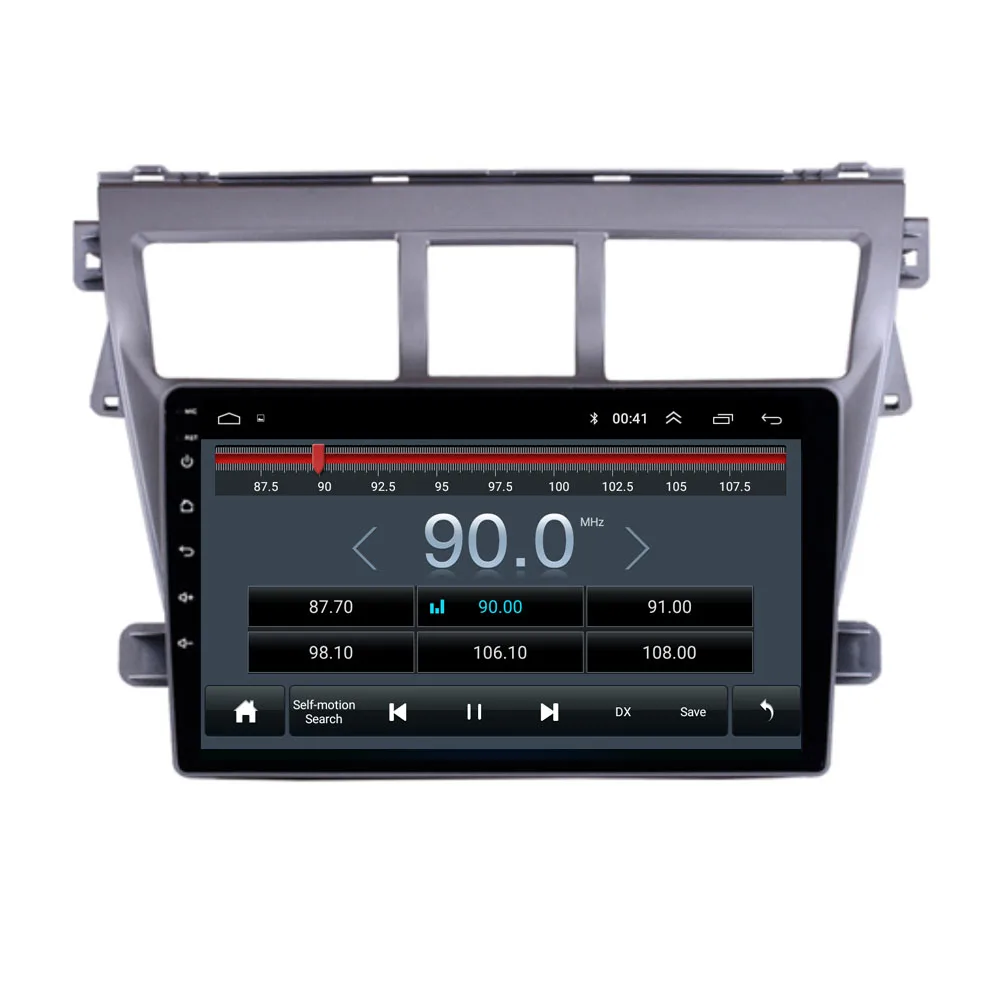 4G LTE Android 8,1 для Toyota VIOS 2007 2008 2009 2010 2011 2012 Мультимедиа стерео автомобильный dvd-плеер навигация gps радио