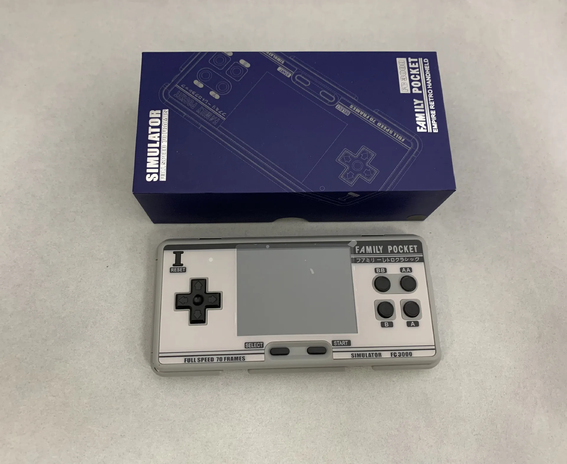 FC3000 Handheld Game Console 8 Simulators 1000  Games Support CPS1/GB Children Game Player for PXPX7