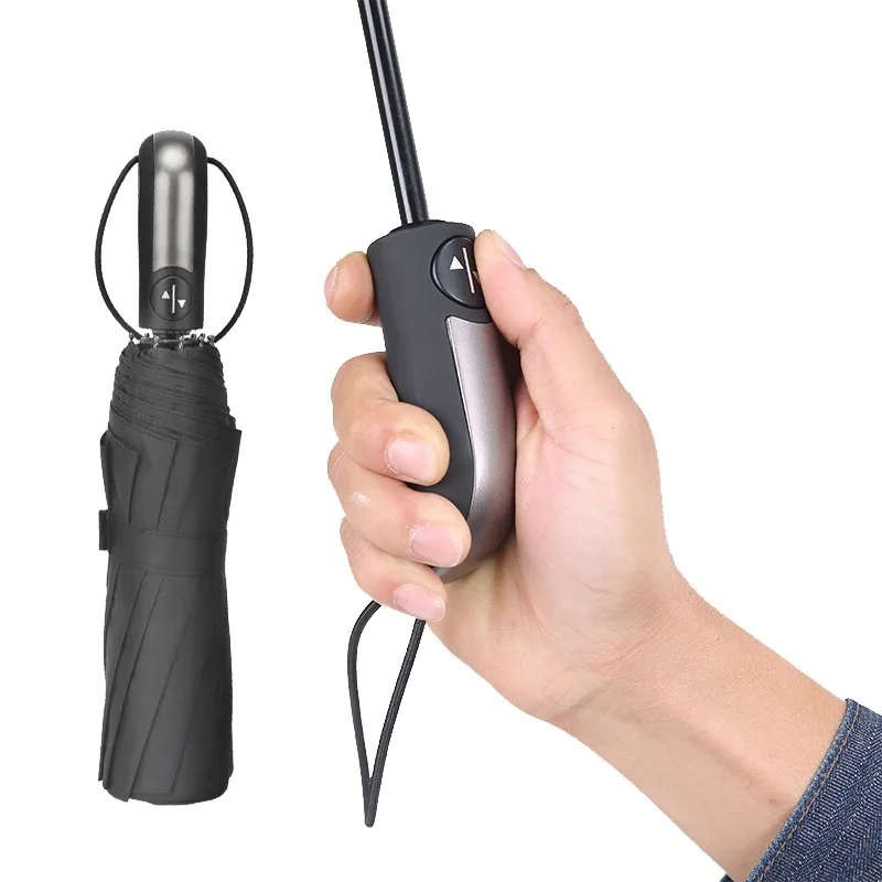 Wind Resistant Folding Automatic Umbrella men Luxury Big Windproof Umbrella Rain Women Male