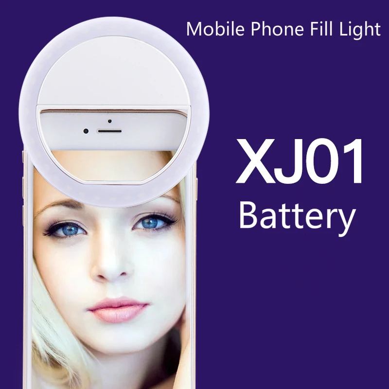 

Mobile Phone Supplementary Light LED Ring Supplementary Light Artifact Beauty Mobile Phone Self-timer Lights Live Photoflash