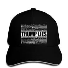 Trump Lies Hashtags# marchfortruth Мужская бейсболка хипстер Harajuku брендовая Бейсболка snapback Кепка