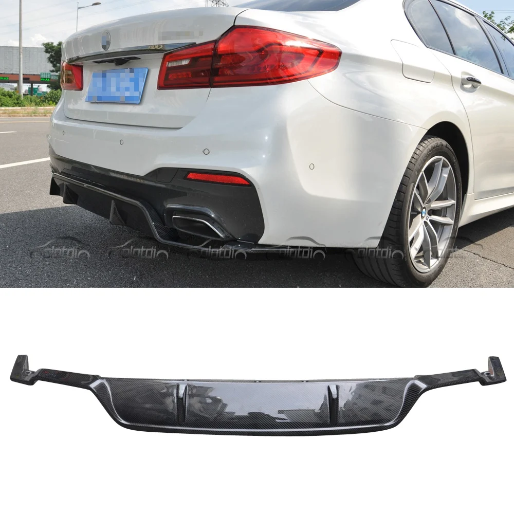 OLOTDI G30 G31 Углеволокно/ABS задний бампер диффузор для BMW Новая 5 серия 530i 540i с M посылка