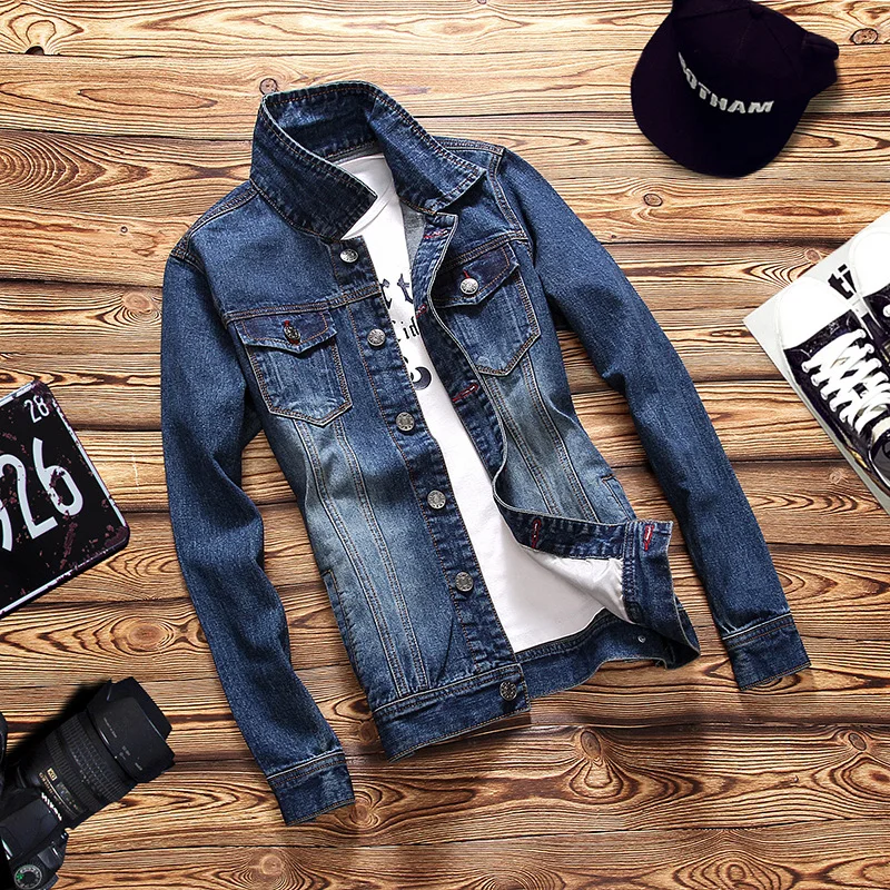

2020 New Style Autumn Men'S Wear MEN'S Jacket Versatile Korean-style-Style Fashion Man Coat Tops Men's Kyk009