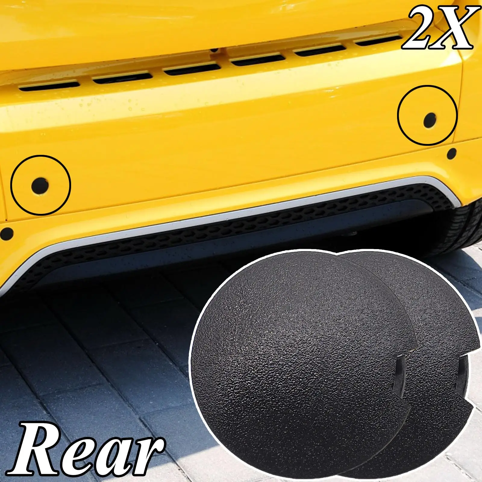 Für Smart Fortwo W451 2007-2014 Auto Vorne Stoßstange Hinten Tow Haken Auge  Abdeckung Anhänger Kappe Stecker A4518850122 C22A auto Zubehör 2008 -  AliExpress