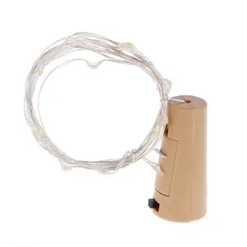 

1/2m Cork Shaped Wine Bottle Light DIY LED Fairy String Lamp for Halloween Christmas Holiday Party Decoration