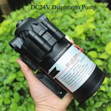 50G Booster Water Pump DC 24V Mute Diaphragm Pumps Household Water Purifier Clean Water Pump Self-priming Pump Motor Accessories