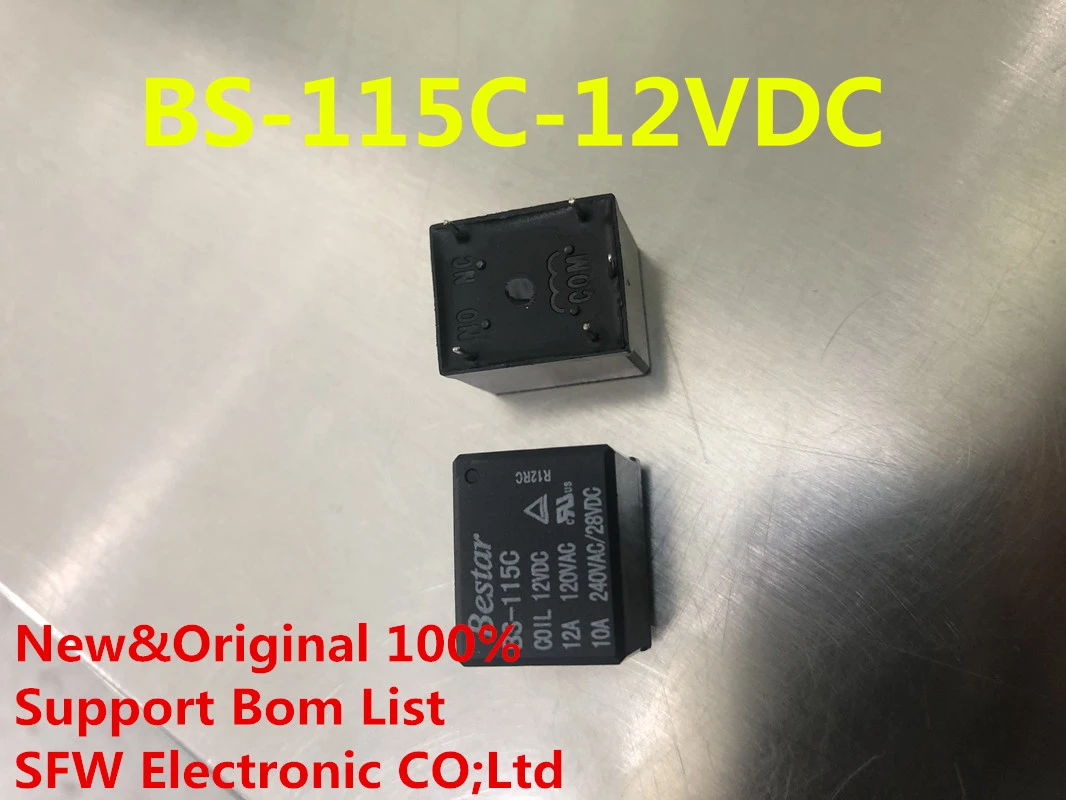 5pcs/lot Bs-115c-12vdc Dip4 Relay Bs-115c 12v Dc New&original ...