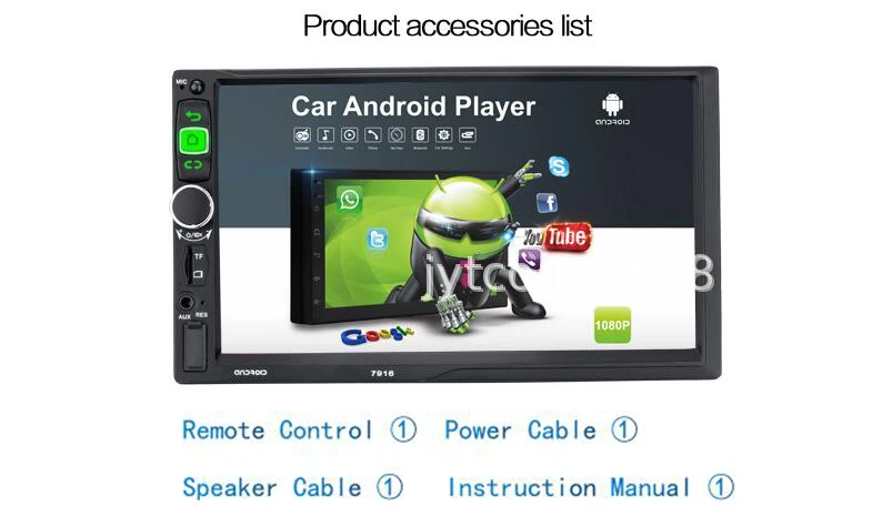 JMANCE автомобильный мультимедийный плеер 2 din android 7916 Авторадио подголовник Автомобильный монитор Автомобильные аксессуары видеоигры pantalla para авто