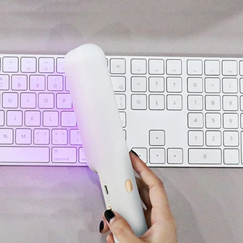 

UV Disinfection Lamp Type-C Rechargeable Handheld Disinfection Stick LED Light for Household Rooms Protection Supplies