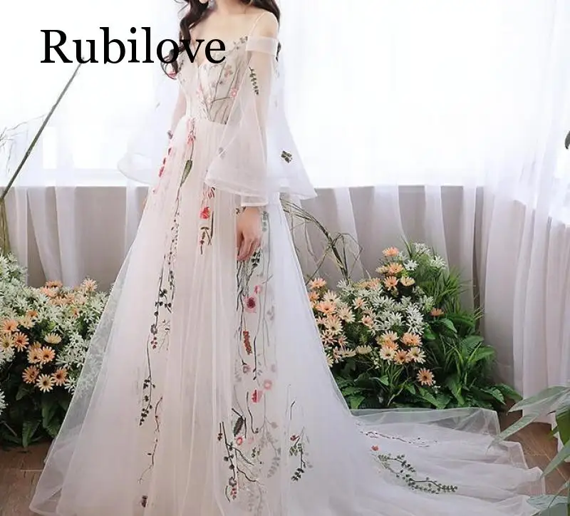 Rubilove Mori/ летнее Новое Элегантное платье в стиле ретро, простое супер сказочное платье с хвостом