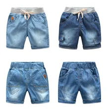 Летняя одежда; джинсовые шорты; коллекция года; корейский стиль для мальчиков; стиль; детская одежда; Детские шорты; модные детские брюки
