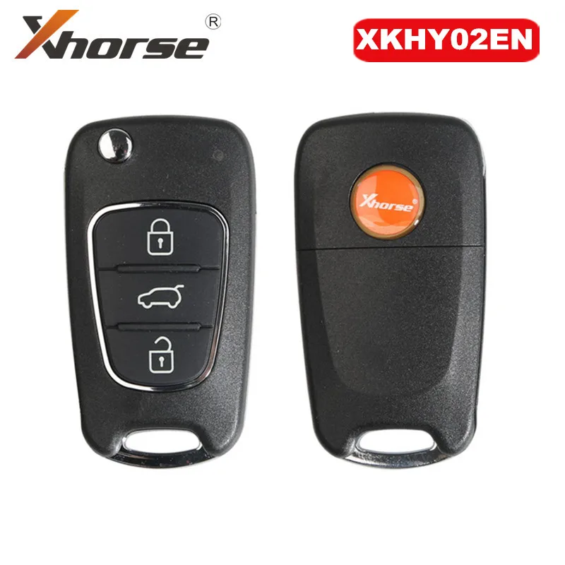 Xhorse VVDI ключ инструмент VVDI2 проводной дистанционный 3 кнопки XKHY02EN 10 шт./лот| |