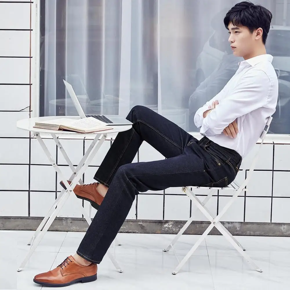  Xiaomi mijia DMN classic jeans upgrade version stretch comfortable breathable men's business casual
