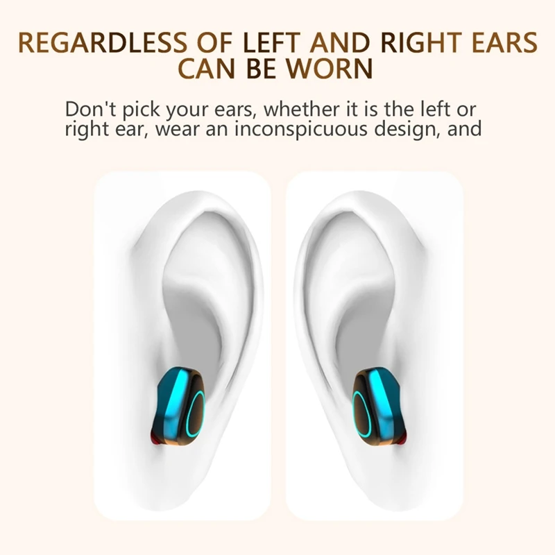 Bluetooth 5 0 Headset TWS Wireless Waterproof Sports Single Ear Earphones Mini Stereo Headphones Earbuds Earphones