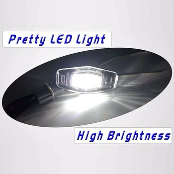

18 LED License Plate Lights Lamp For Acura TL TSX MDX Honda Civic Accord White Durable