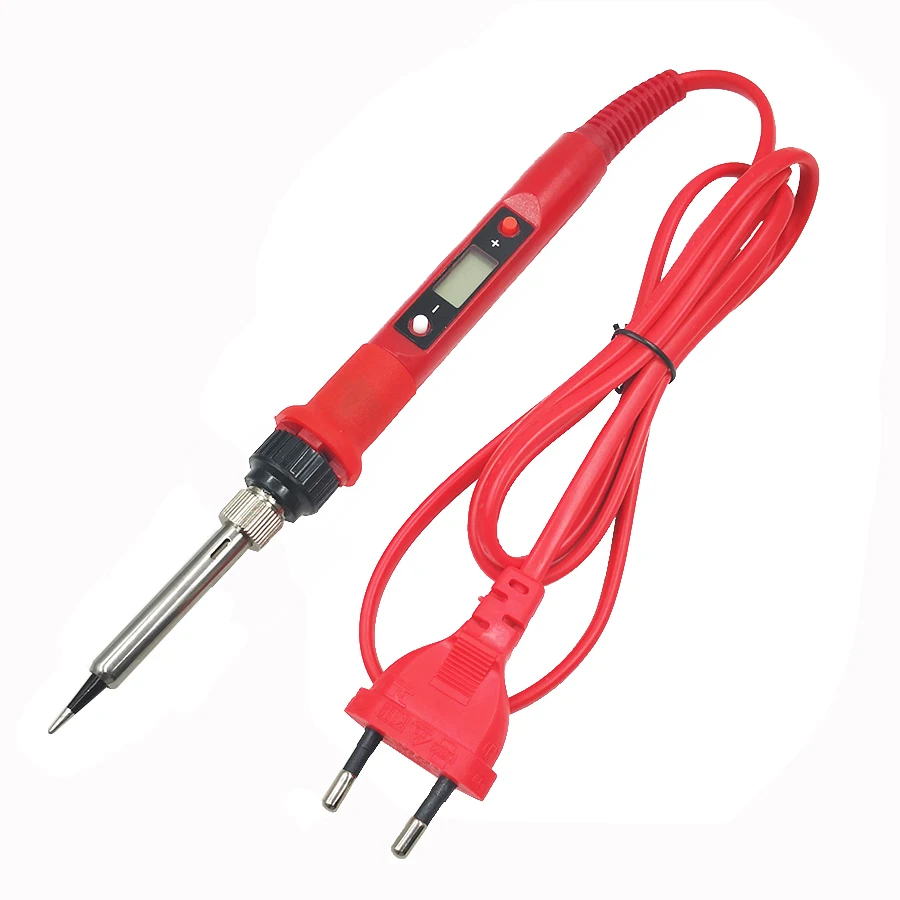 80W Digital Electric Soldering Iron Kit Set Temperature Adjustable 220V 110V  Welding Tool  Ceramic Heater Soldering Tips Rework best soldering iron for electronics