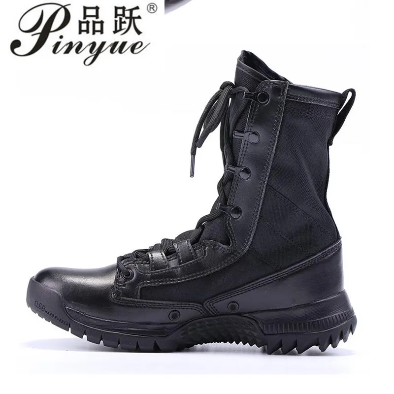 

Men Military Tactical Boots Male Desert Combat Boots Ultralight Non-slip Wear Shoes Sneakers For Women Hunting Hiking Outdoor