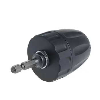 

0.8-10mm 3/8 Inch 24UNF Keyless Drill Chuck Converter 1/4 Inch Keyless Shank Hex