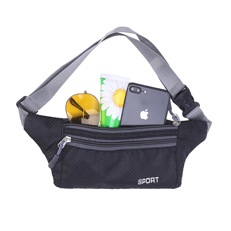 

2019 Casual Ultra-thin Waist Bag Women‘s Travel Hidden Fanny Pack Waterproof Belt Pouch Crossbody Bag 657