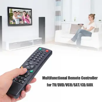 

URC11C-12A 6A 6 in 1 Smart Remote Control Controller Omnipotent Multifunctional Stable Performance for TV DVD VCR SAT CD AUX