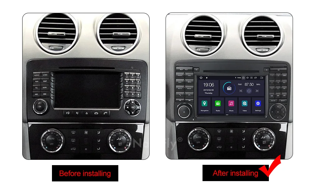 Best NaviFly Android 9.0 IPS DSP Car radio Multimedia player For Mercedes BENZ R CLASS 550 R280 R320 R350 Support GPS Navigation Stereo Bluetooth Device WIFI 4 Best NaviFly Android 9.0 IPS DSP Car radio Multimedia player For Mercedes BENZ R CLASS 550 R280 R320 R350 Support GPS Navigation Stereo Bluetooth Device WIFI 4
