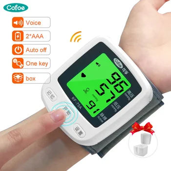 

Cofoe Digital Wrist High Blood Pressure Monitor Household Blood Pressure Meter bp Monitor Medical Automatic Sphygmomanometer New