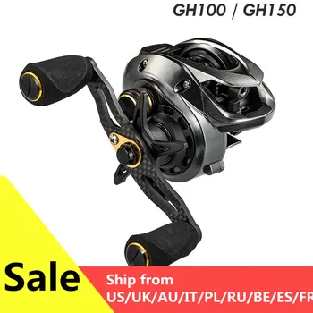 BEST PROMO ❤️ 2020 Fishband Baitcasting Reel GH100 GH150 7.2:1 Carp Bait Cast Casting Fishing Reel For trout perch tilapia Bass Fishing Tackle - discount item 59% OFF Sports & Entertainment
