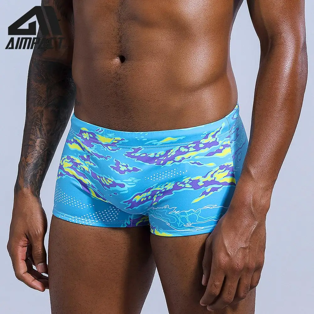 men's square leg swimwear