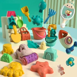 Jouets de plage pour enfants, ensemble de jeu de plage pour bébé, ensemble de bac à sable, outils de dragage de sable d'été, jeu d'eau de sable, jouets de neige 