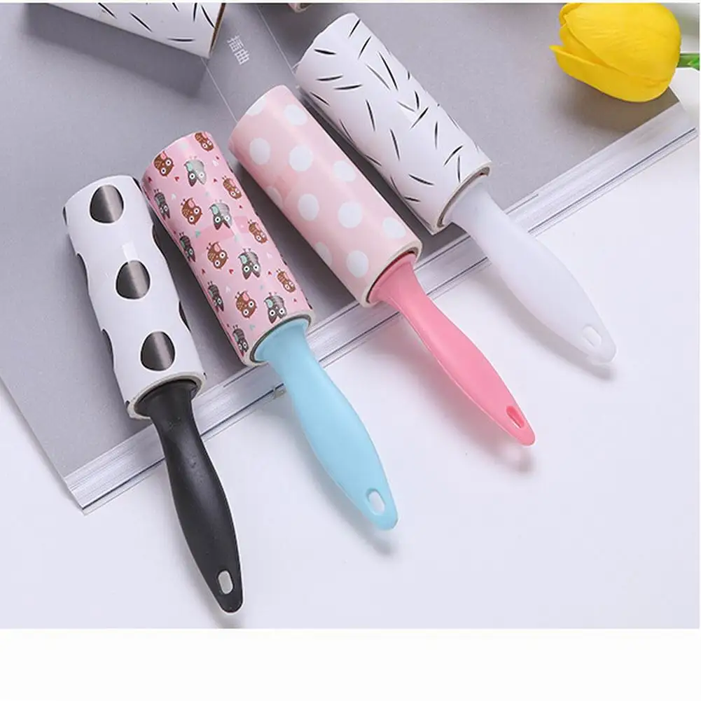 

30 Sheet Easy Peel Sticky Lint Roller Set for Remove Pet Hair Dirt Clothes Car Seats Dust Fluff Lint Remover home Accessories