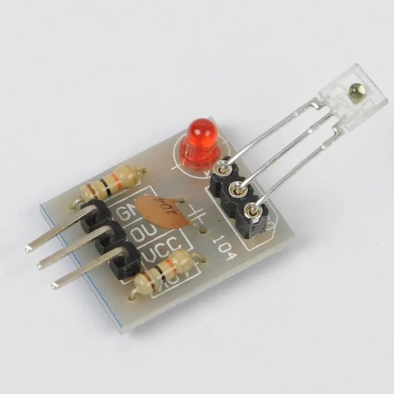 10 шт. модуль датчика немодулятор трубка для Arduino лазерный приемник передатчик начиная модуль поставки