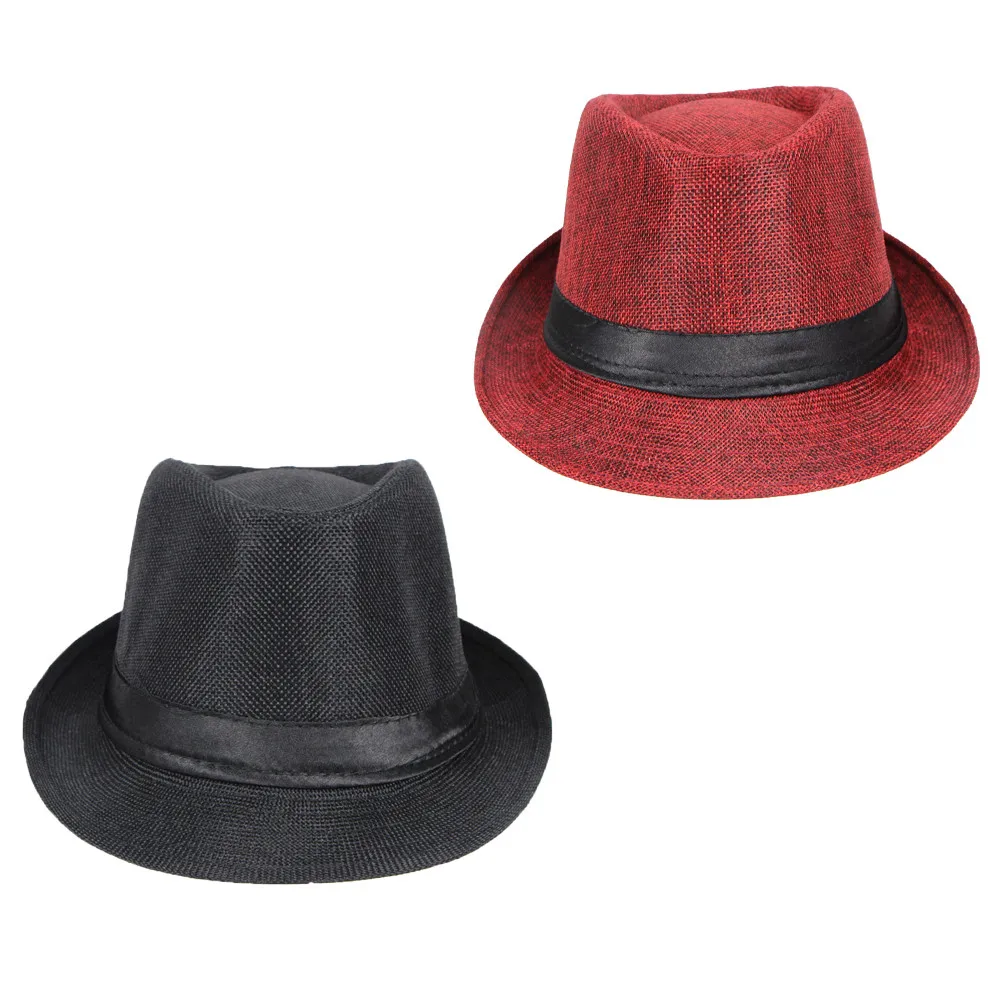 Весна и лето джаз шляпа мужская уличная белье шляпа от солнца; модное, украшенные кисточками Топ шляпы сомбреро mujer boda# pingyou