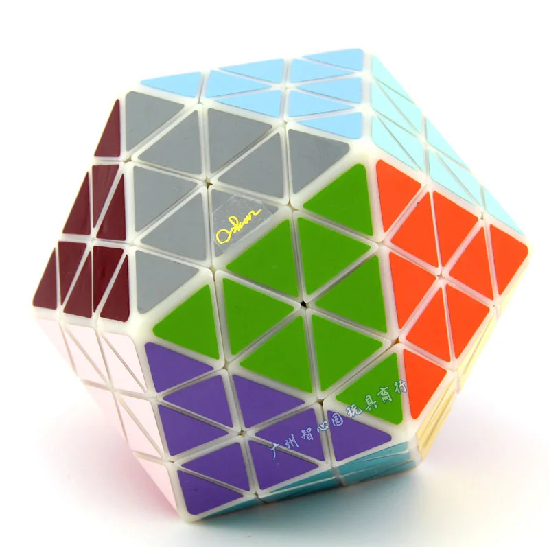 

Rubik's Cube It Icosahedral 2 Rubik's Cube Primary Color Collection-icosaix II Mf8 20 Sides II