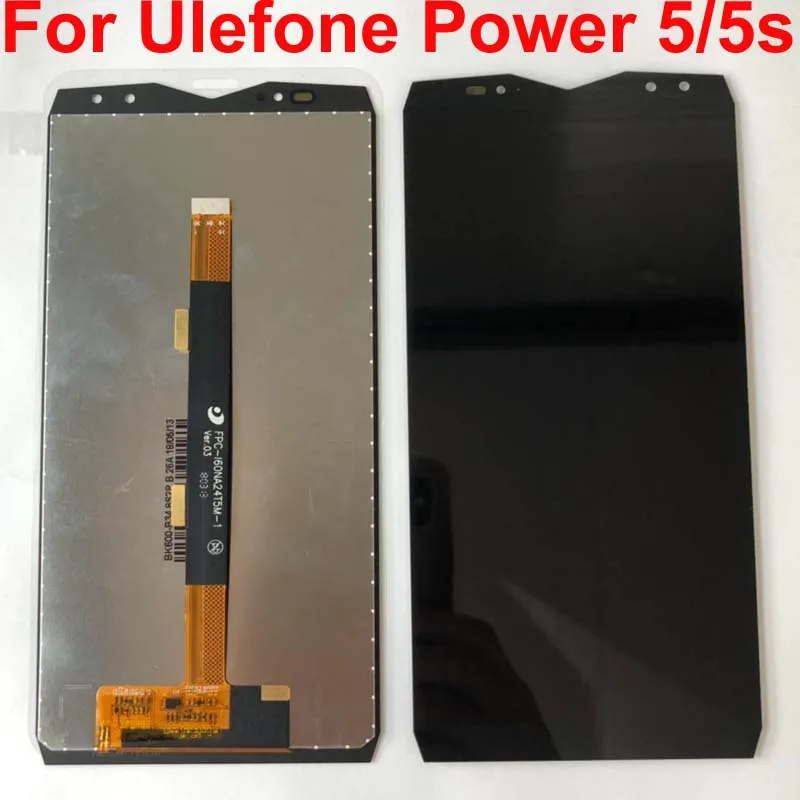 Оригинальный ЖК дисплей Ulefone Power 5 6 0 дюйма + кодирующий преобразователь