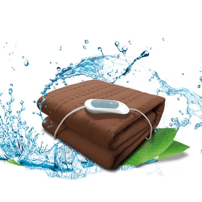 150x75 см 220 В электрическое одеяло Электрический пинцет Термостат Электрическое одеяло безопасное электрическое одеяло с вилкой конвертер