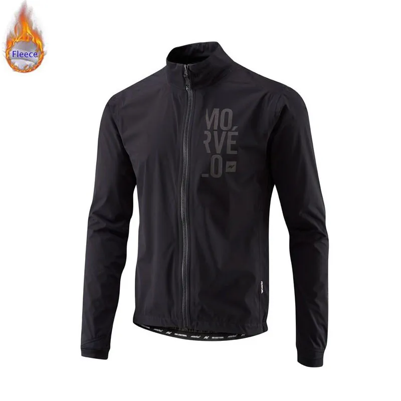 Pro team New Men Long Sleeve Winter Thermal Fleece Bicycle Morvelo Cycling Jersey Warm Winter Moutain Bike Cycling Clothing - Цвет: 4