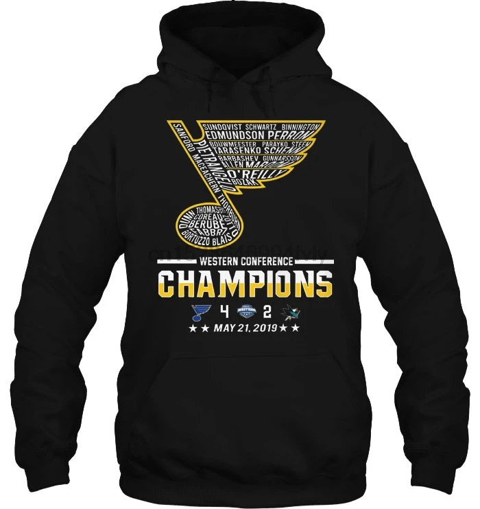 Мужская толстовка с капюшоном Western Conference Champions 4 2 мая 21 2019 (1) женская уличная