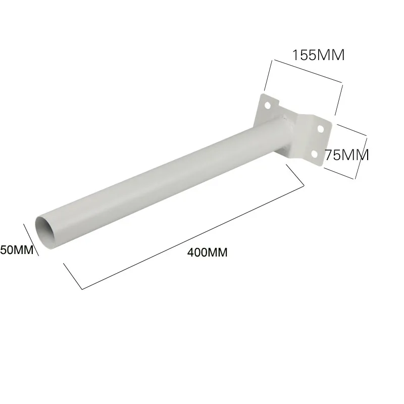 BEYLSION  40CM 50CM 60CM Length Light pole Kits White For Solar Street Light Outdoor Garden Wall LED Lamp Lightings  (3)