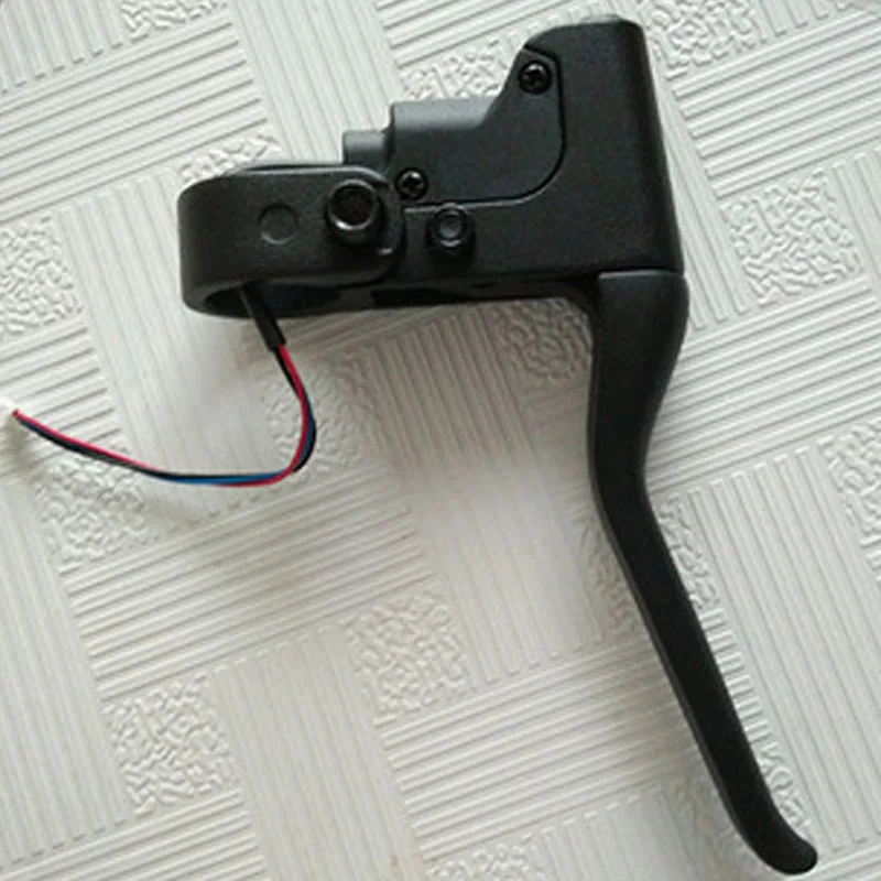 Electric Scooter Parts for Xiaomi M365 MI Fender Kickstand Light Dashboard Mainboard Disc Brakes for Xiaomi M365 Pro Repair Part - Color: Brake Lever