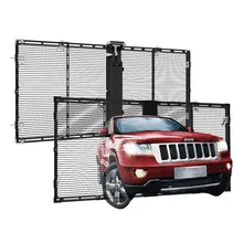 Ультра тонкий Крытый p3.91 Прозрачный видео светодиодный экран