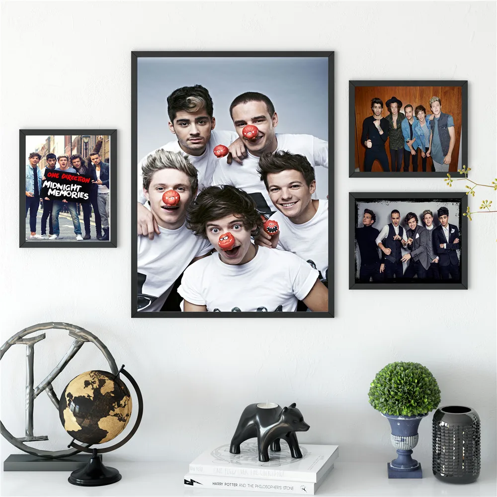 Холст для живописи Wall Art One Direction # q Плакаты и принты настенные картины Гостиная