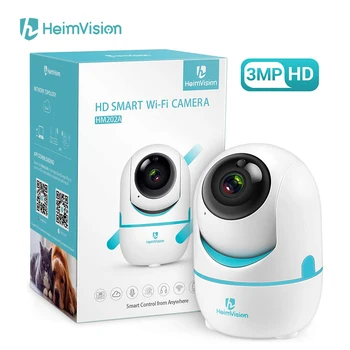 

HeimVision HM202A 3MP Security Camera Home Security Surveillance Camera Wireless WiFi Mini IP Camera For Kids/Pet Baby Monitor